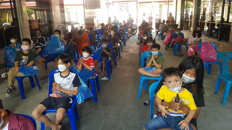 สนับสนุนกิจกรรมวันเด็กแห่งชาติ ประจำปี 2565 ชุมชนวัดสวัสดิ์วารีสีมาราม