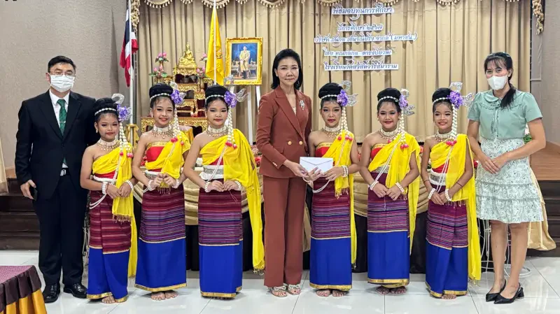 ตัวแทนผู้บริหารมอบเงินสนับสนุนศูนย์พัฒนาเด็กเล็ก, ชมรมผู้สูงอายุชุมชนวัดสวัสดิ์วารีสีมาราม พร้อมมอบทุนการศึกษาแก่โรงเรียนวัดสวัสดิ์วารีสีมาราม และโรงเรียนวัดน้อยนพคุณ เนื่องในวันคล้ายวันเกิดคุณกัลกุล ดำรงปิยวุฒิ์ ประธานกรรมการบริษัท